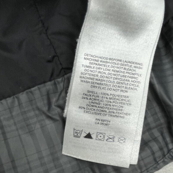 Columbia Gray Down Puffer  Winter Jacket Omni -Shield Women's Small - Picture 12 of 14